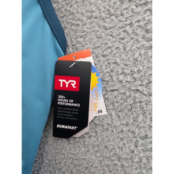 TYR Women's Durafast Solid Diamond Control Fit sz 8 Swimsuit - Picture 7 of 11